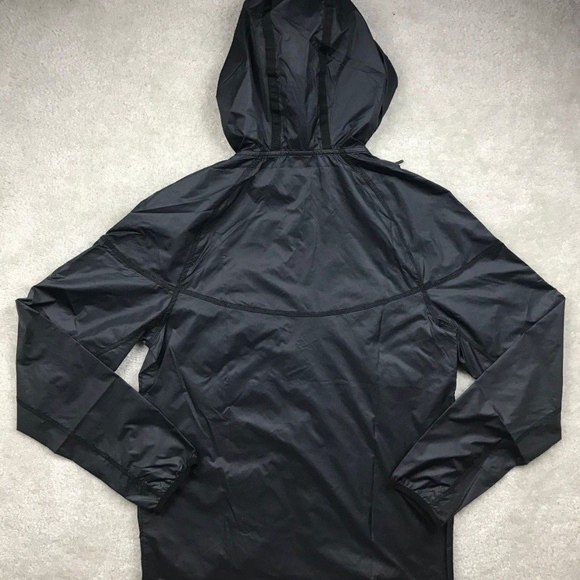 Nike International Windrunner Jacket Black Blue - Picture 4 of 4
